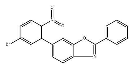 6-(5-Bromo-2-nitrophenyl)-2-phenylbenzoxazole Structure