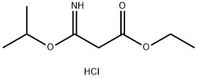 Ethyl 3-imino-3-(1-methylethoxy)-propanoate hydrochloride 구조식 이미지
