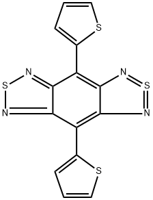 Benzo[1,2-c:4,5-c']bis[1,2,5]thiadiazole-6-SIV, 4,8-di-2-thienyl-, homopolymer Structure