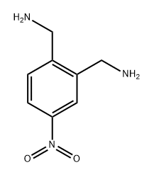 2-(aminomethyl)-4-nitrophenyl]methanamine 구조식 이미지