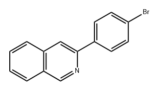 3-(4-Bromophenyl)isoquinoline Structure