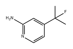 4-(2-fluoropropan-2-yl)pyridin-2-amine Structure