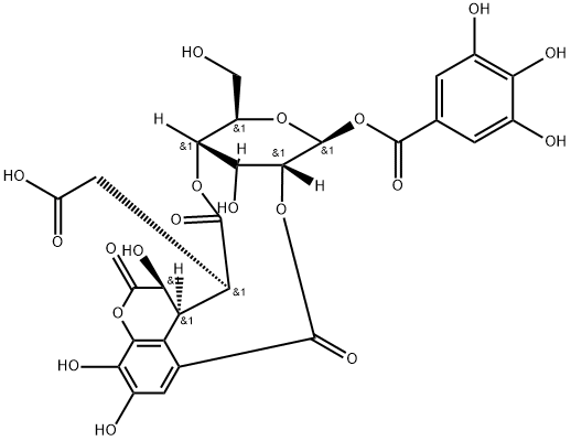 Chebulanin Structure