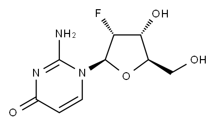 2'-Deoxy-2'-fluoroisocytidine 구조식 이미지