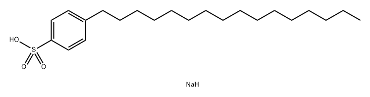 Benzenesulfonicacid,4-hexadecyl-,sodiumsalt(1:1) Structure