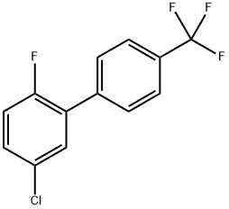 5-Chloro-2-fluoro-4'-(trifluoromethyl)-1,1'-biphenyl Structure