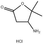 4-Amino-5,5-dimethyldihydrofuran-2(3H)-one hydrochloride Structure