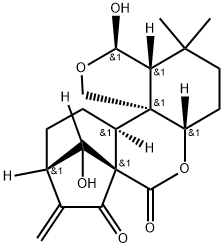 Enmein, 13-deoxy-19-hydroxy-, (19R)- Structure