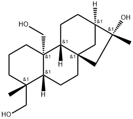 ent-Kaurane-16β,19,20-triol Structure