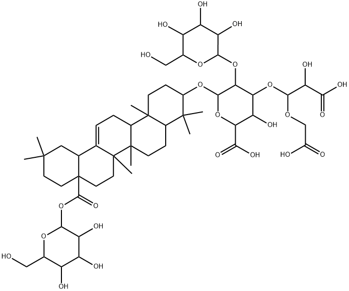 achyranthoside D 구조식 이미지