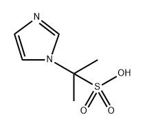 2-(1H-imidazol-1-yl)propane-2-sulfonic acid Structure