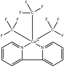 (bpy)Cu(CF3)3 구조식 이미지