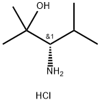 (S)-3-Amino-2,4-dimethyl-pentan-2-ol hydrochloride Structure