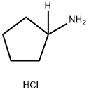 cyclopentan-1-d-1-amine hydrochloride Structure