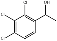 Benzenemethanol, 2,3,4-trichloro-α-methyl- 구조식 이미지