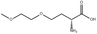 O-(2-Methoxyethyl)-D-homoserine Structure