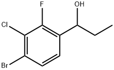 1-(4-bromo-3-chloro-2-fluorophenyl)propan-1-ol Structure