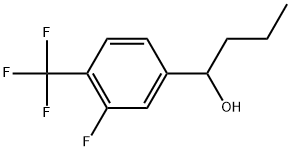 3-Fluoro-α-propyl-4-(trifluoromethyl)benzenemethanol Structure