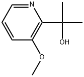 3-Methoxy-α,α-dimethyl-2-pyridinemethanol Structure