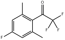 2,2,2-Trifluoro-1-(4-fluoro-2,6-dimethylphenyl)ethanone Structure