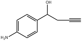 Benzenemethanol, 4-amino-α-2-propyn-1-yl- Structure