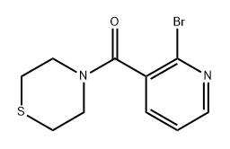 (2-Bromopyridin-3-yl)(thiomorpholino)methanone Structure