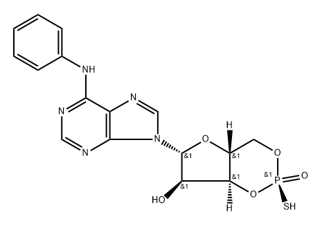 Rp-6-Phe-cAMPS Structure