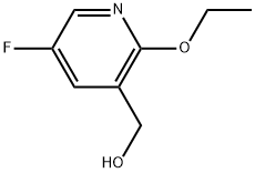 2-Ethoxy-5-fluoro-3-pyridinemethanol Structure