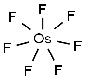 osmium(VII) fluoride Structure