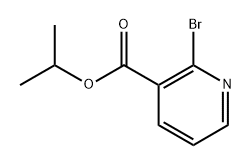 Isopropyl 2-bromonicotinate Structure