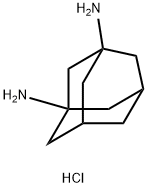 Adamantane-1,3-diamine hydrochloride Structure