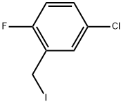 4-Chloro-1-fluoro-2-(iodomethyl)benzene Structure