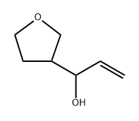 3-Furanmethanol, α-ethenyltetrahydro- Structure