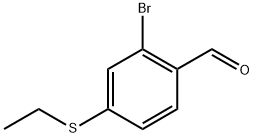 2-Bromo-4-(ethylthio)benzaldehyde Structure