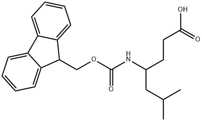 Fmoc-4-amino-6-methyl-heptanoic?acid Structure