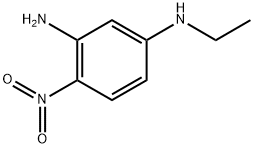 1,3-Benzenediamine, N1-ethyl-4-nitro- Structure