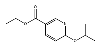 Ethyl 6-isopropoxynicotinate Structure