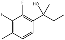 2-(2,3-difluoro-4-methylphenyl)butan-2-ol Structure