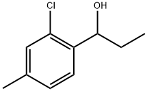 1-(2-chloro-4-methylphenyl)propan-1-ol Structure