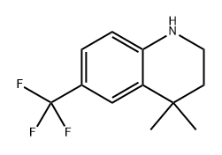 4,4-dimethyl-6-(trifluoromethyl)-2,3-dihydro-1H-quinoline Structure