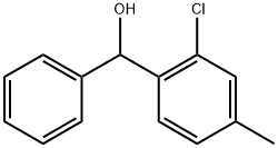 (2-chloro-4-methylphenyl)(phenyl)methanol Structure