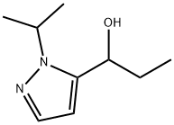 α-Ethyl-1-(1-methylethyl)-1H-pyrazole-5-methanol Structure