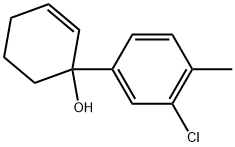 1-(3-Chloro-4-methylphenyl)-2-cyclohexen-1-ol Structure