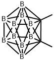 1,2-Dicarbadodecaborane(12), 1,2-dimethyl- Structure