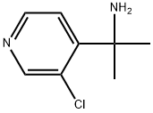 4-Pyridinemethanamine, 3-chloro-α,α-dimethyl- Structure