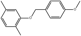 Benzene, 2-[(4-methoxyphenyl)methoxy]-1,4-dimethyl- Structure