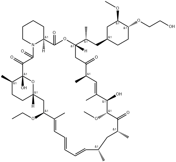 Everolimus O-Ethyl Impurity Structure