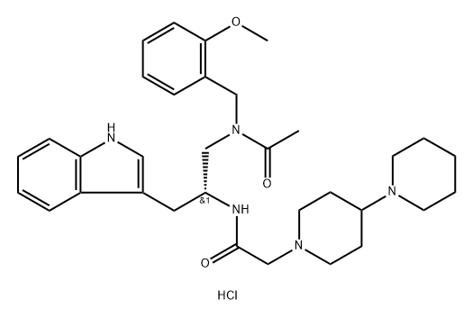 LY303870 dihydrochloride Structure