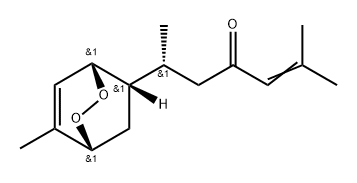 1,4-Epidioxybisabola-2,10-dien-9-one Structure