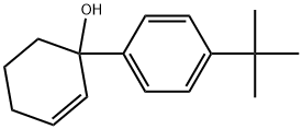 1-[4-(1,1-Dimethylethyl)phenyl]-2-cyclohexen-1-ol Structure